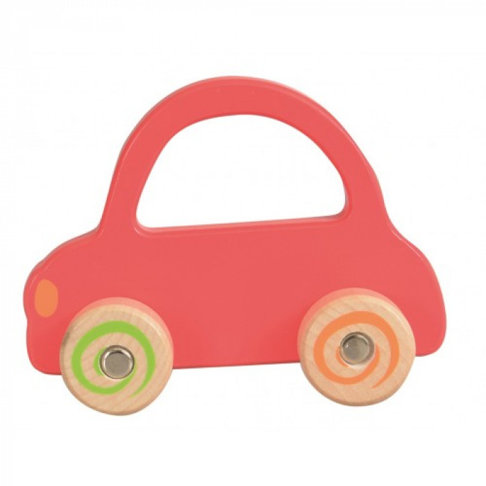 Masina lemn rosie Egmont Toys