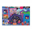 Puzzle reversibil zi si noapte 36 piese Barcelona Londji