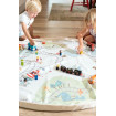 Covor joaca si organizator jucarii cale ferata Trainmap Play&Go
