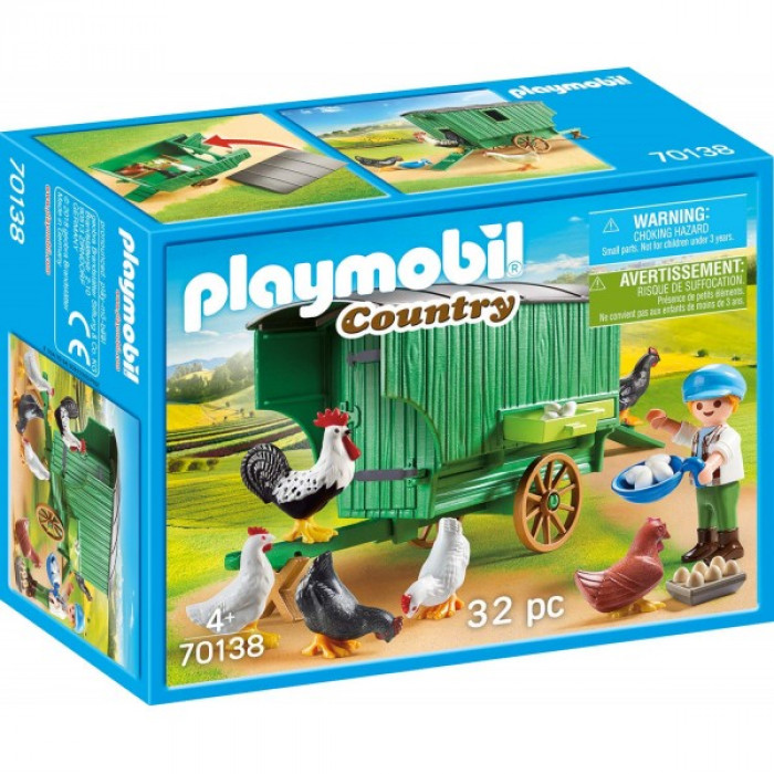 Cotet cu gaini Playmobil Country