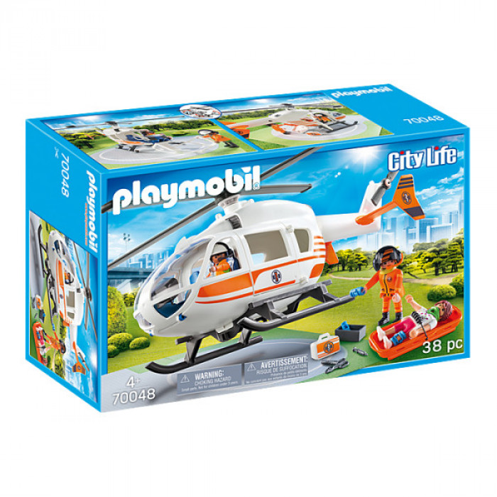 Elicopter de salvare Playmobil City Life