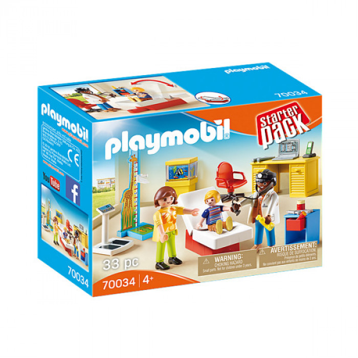 Cabinetul pediatrului Playmobil City Life