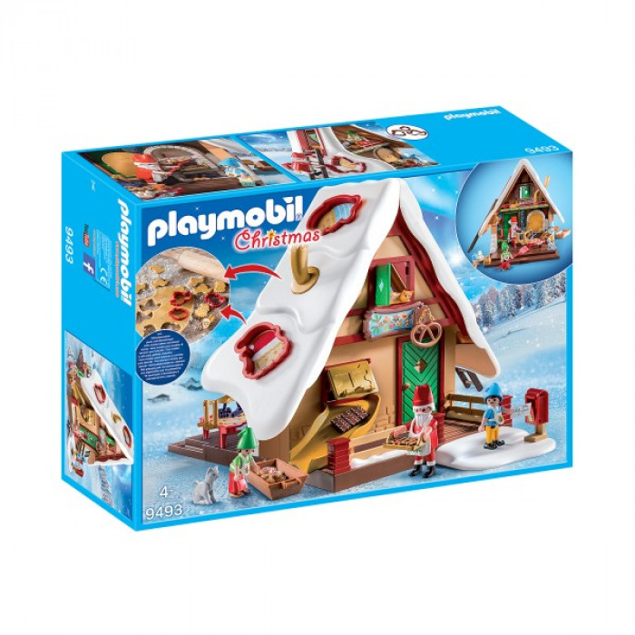 Cofetaria Mosului si forme de biscuiti Playmobil Christmas