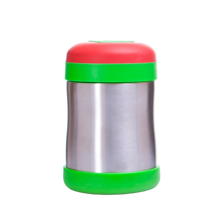 Recipient termic alimentar rosu verde 400ml