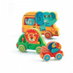 Puzzle lemn figurine PachyCo Djeco