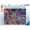 Puzzle Revelion Time Square 500 piese Ravensburger