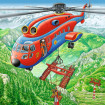 Puzzle avioane in zbor 3x49 piese Ravensburger
