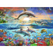 Puzzle paradisul delfinilor 300 piese Ravensburger