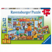 Puzzle magazin alimentar 2x12 piese Ravensburger