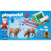 Sania lui Mos Craciuni cu reni Playmobil Christmas