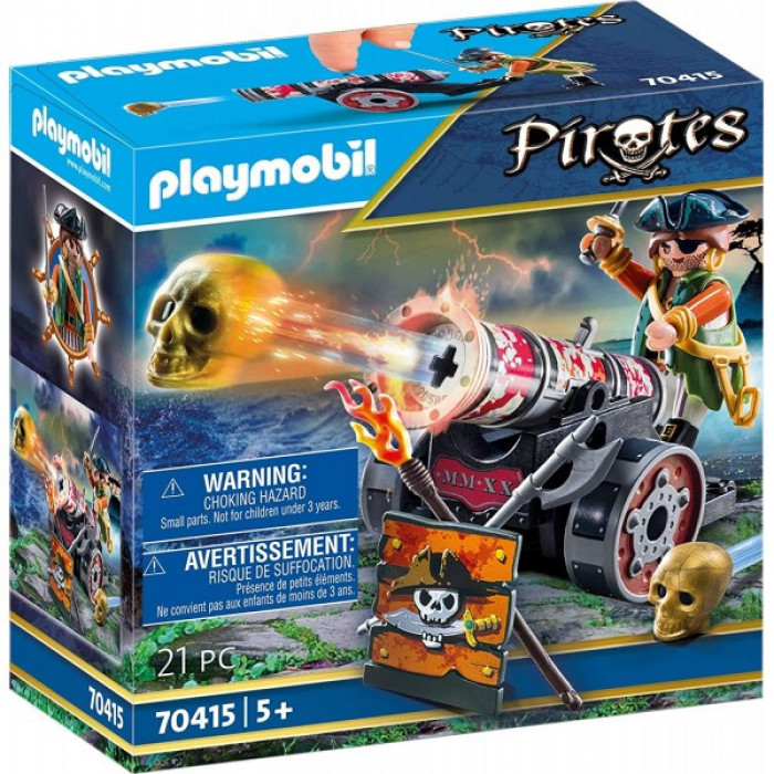 Pirat cu tun Playmobil Pirates