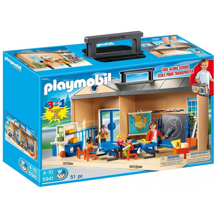 Set mobil Scoala Playmobil City Life