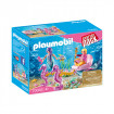 Set trasura cu caluti de mare Playmobil Magic