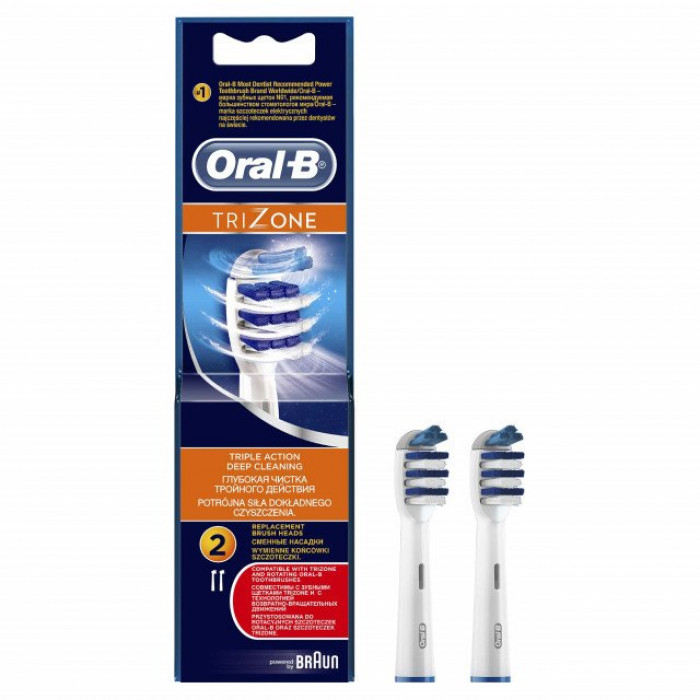 Rezerva pentru periuta de dinti Oral-B, 2 bucati, Trizone