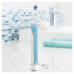 Periuta electrica de dinti Oral-B PRO 500 3D White, 20000 pulsatii/min, 8800 oscilatii/min, Curatare 3D, 1 program, 1 capat