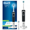 Periuta electrica de dinti Oral-B Vitality D100 Cross Action, 7600 Oscilatii/min, Curatare 2D, 1 program, 2 capate, negru