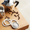 Set 3 garnituri+sita pentru espressor aragaz Bialetti, marime 2 cupe
