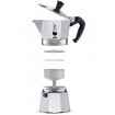 Espressor pentru aragaz Bialetti Moka Express, capacitate 2 cupe