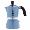 Espressor pentru aragaz Bialetti, capacitate 3 cupe, Seria Fiammetta, blue