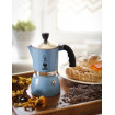 Espressor pentru aragaz Bialetti, capacitate 3 cupe, Seria Fiammetta, blue
