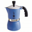 Espressor pentru aragaz Bialetti, capacitate 3 cupe, Seria Fiammetta, albastru