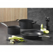 Tigaie adanca cu interior anti-aderent Tefal Talent Pro, diametru 26 cm, inductie, capac