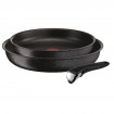 Set tigai Tefal Ingenio Authentic L6719312, diametru 24-28 cm, maner detasabil, inductie