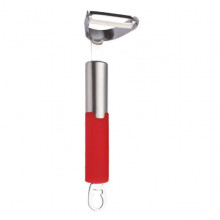 Curatator legume Peterhof, ROSU, inox, maner ergonomic Curatator legume Peterhof, ROSU, inox, maner ergonomic