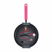 Tigaie pentru clatite cu interior anti-aderent Renberg Jazzy Pink, diametru 24 cm, inductie