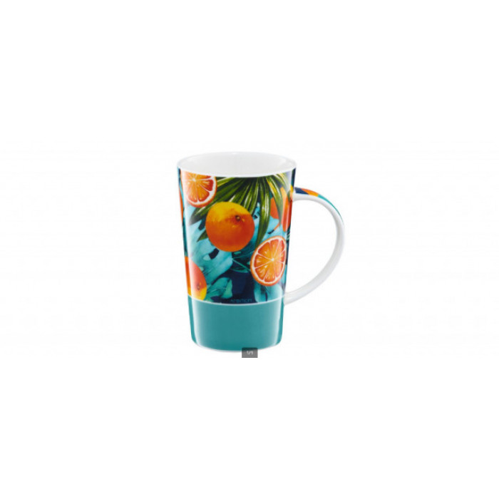Cana 430ml Frunze, Portocale Tropical
