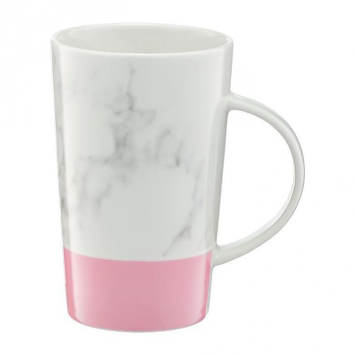 Cana 430ml roz Marble