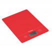 Cantar digital de bucatarie Bestron, capacitate 5 kg, rosu