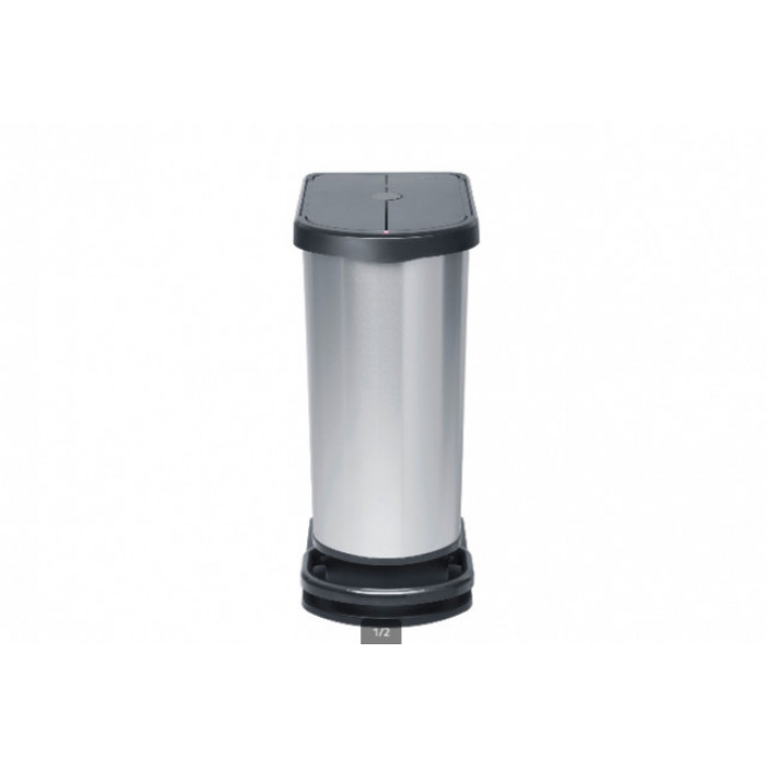 Cos Gunoi cu Pedala Doua Compartimente 50L Paso