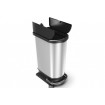 Cos Gunoi cu Pedala Doua Compartimente 50L Paso