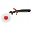 Cutit Pizza TEFAL Ingenio K2071114, diametru lama 4.4 cm, tritan, negru