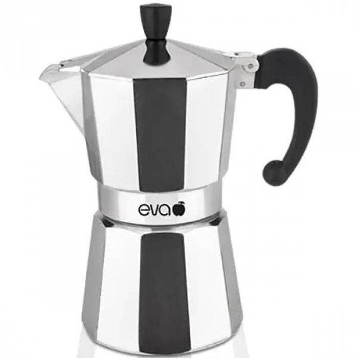 Espressor pentru aragaz Eva Collection, aluminiu, capacitate 1 cupe