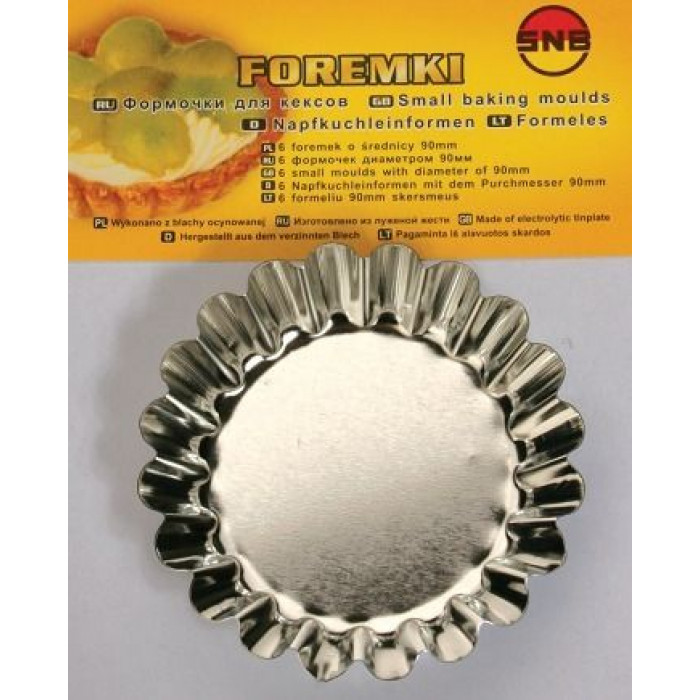 Forme pentru prajiturele 6 buc