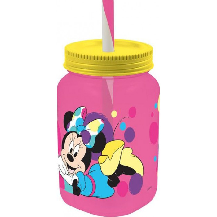 Pahar tip borcan cu pai Minnie