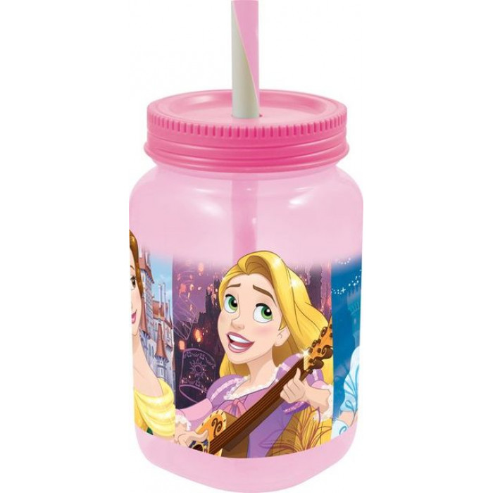Pahar tip borcan cu pai Princess