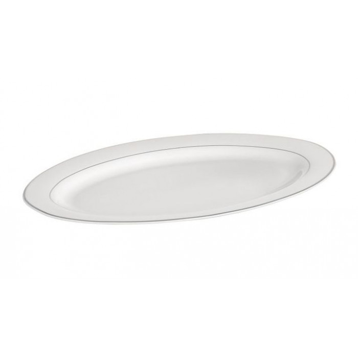 Platou Servire 35.5Cm Aura Silver