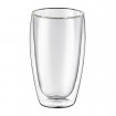 Set 2 pahare termorezistente 450ml Mia
