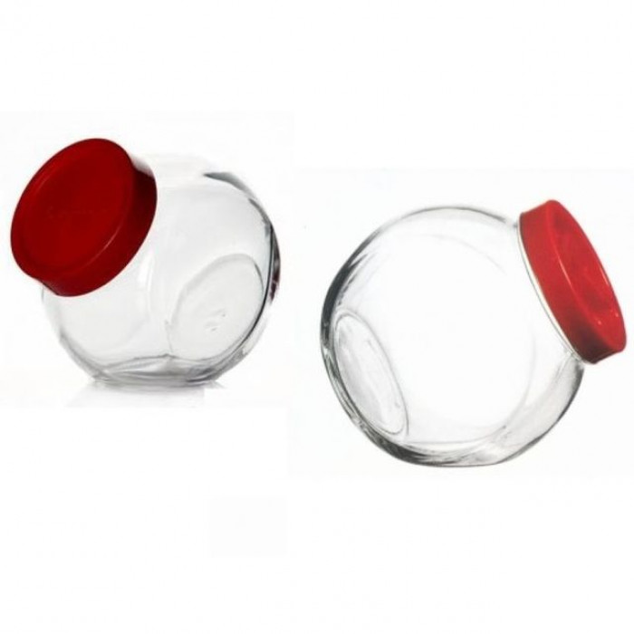 Set 3 borcane cu capac 200ml Bella