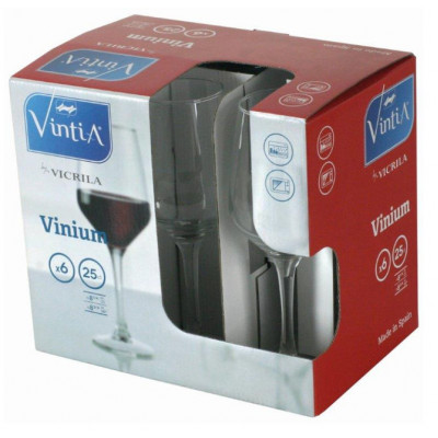 Set 6 pahare vin 250ml Vinium Set 6 pahare vin 250ml Vinium