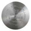 Set de oale din inox KingHoff KH-1202, 8 piese, inductie, capac, incalzire rapida
