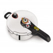 Set oale sub presiune Tefal Secure 5 Neo, capacitate 6 + 4 litri, inox, argintiu, inductie