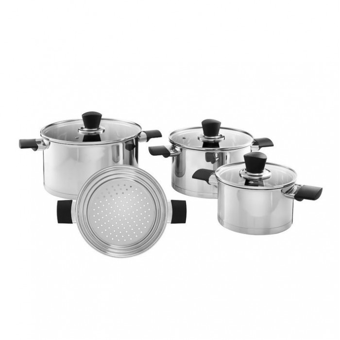Set vase 7 piese Inox