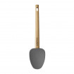 Spatula forma ovala, material silicon, maner din bambus, design minimalist, Colectia Nordic