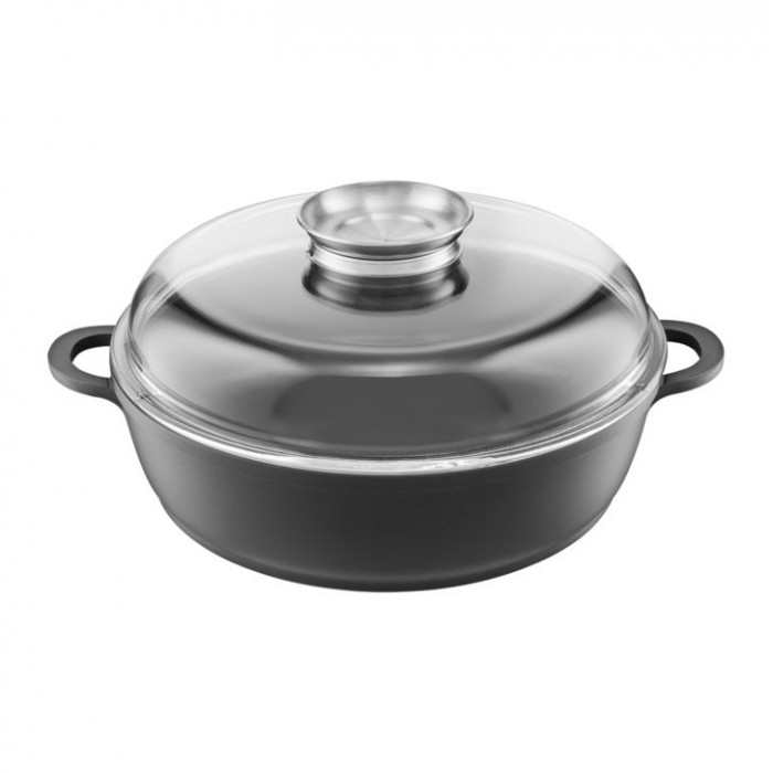 Tigaie adanca prajire cu invelis teflon Platinum Plus 28cm Taurus