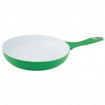 Tigaie cu interior ceramic KingHoff, diametru 20 cm, inductie (Culoare: crem)