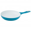 Tigaie cu interior ceramic KingHoff, diametru 24 cm, inductie (Culoare: crem)